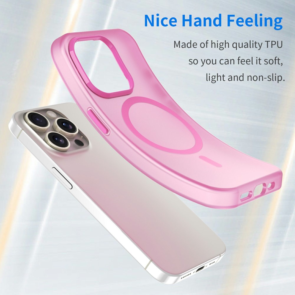  iPhone 16 Pro Skal MagSafe Slim Matt Rosa