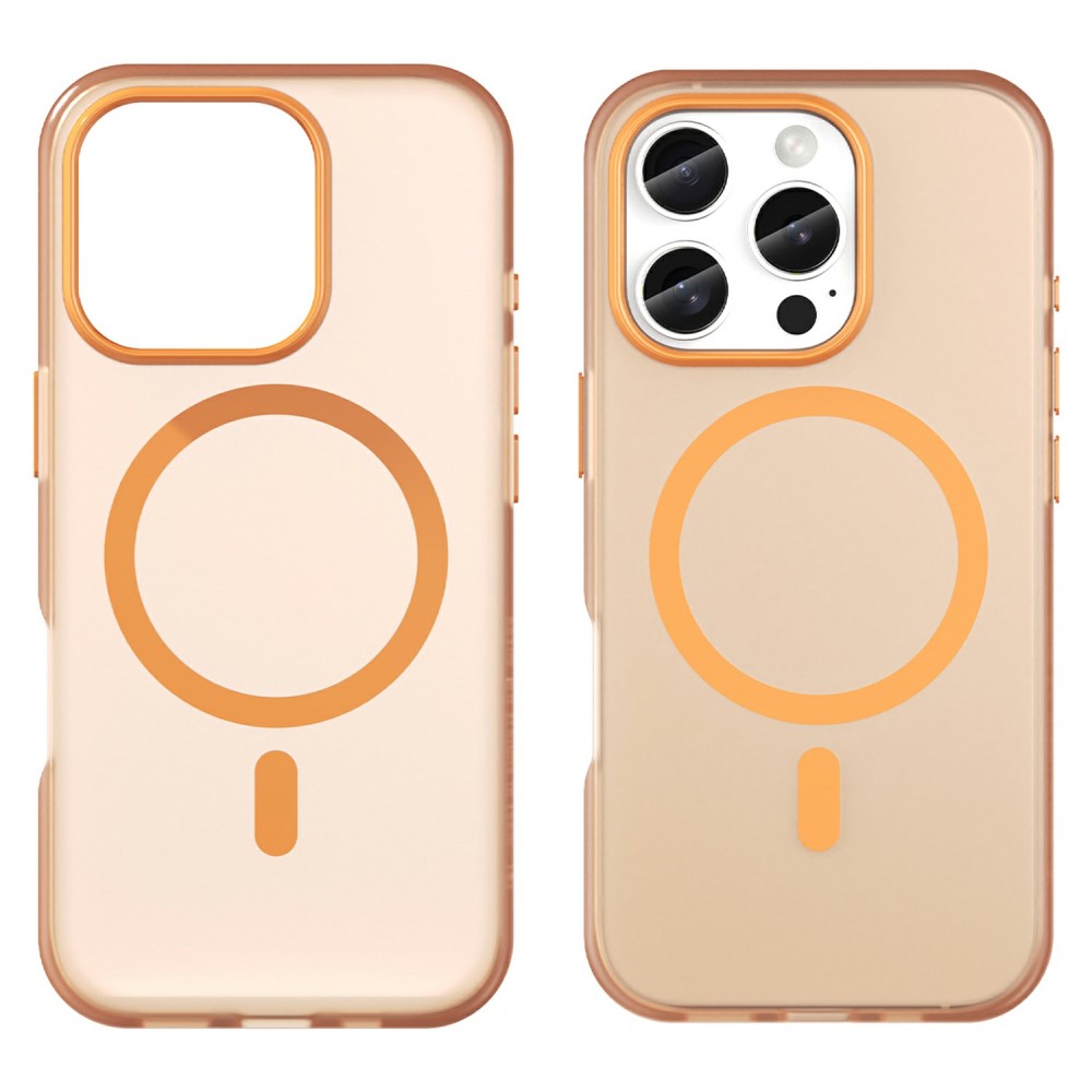  iPhone 16 Pro Skal MagSafe Slim Matt Orange