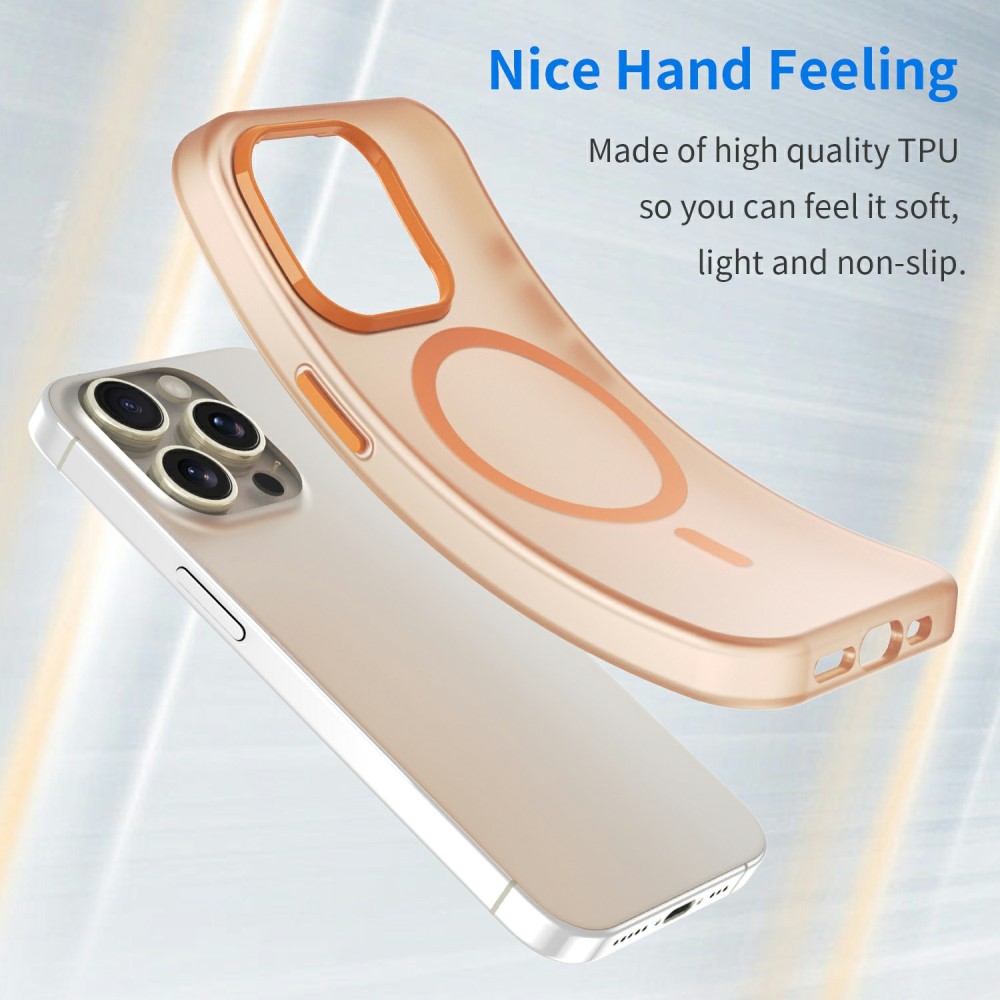  iPhone 16 Pro Skal MagSafe Slim Matt Orange