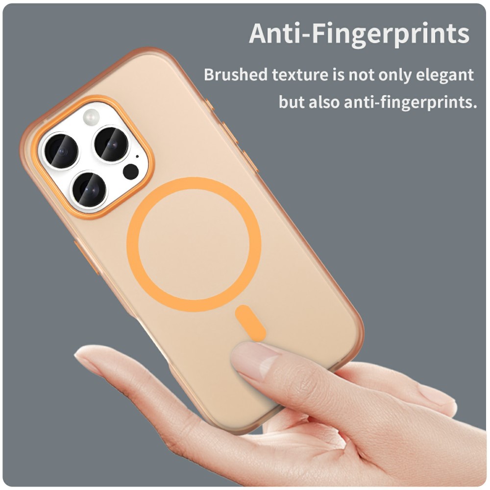  iPhone 16 Pro Skal MagSafe Slim Matt Orange