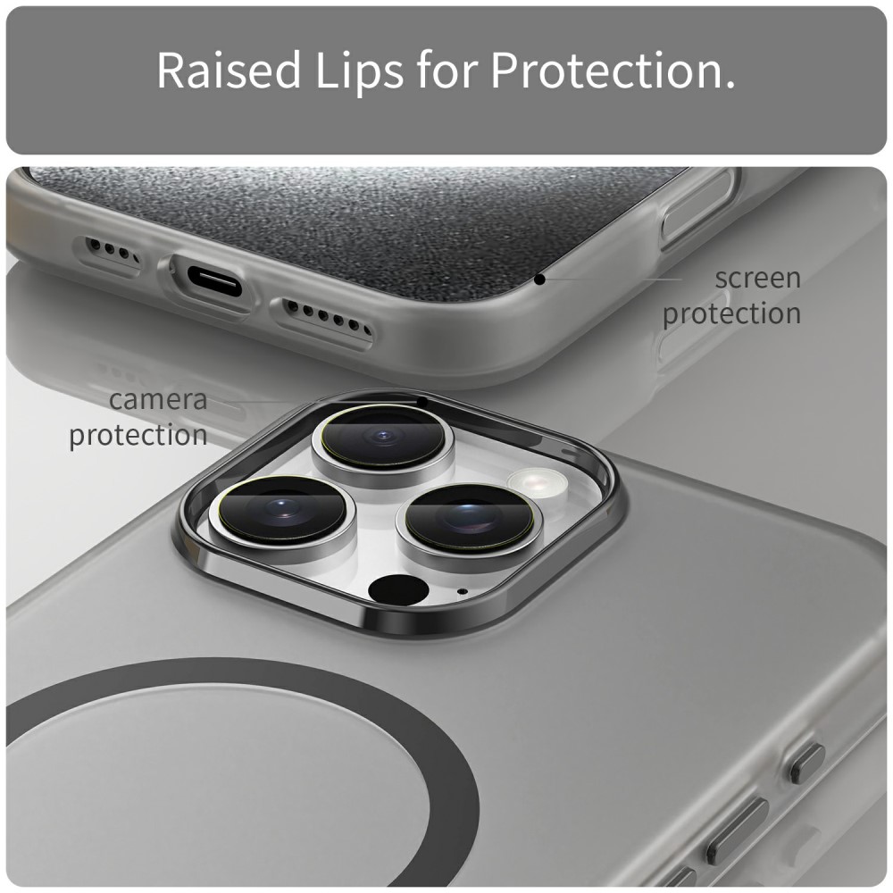  iPhone 16 Pro Max Skal MagSafe Slim Matt Svart