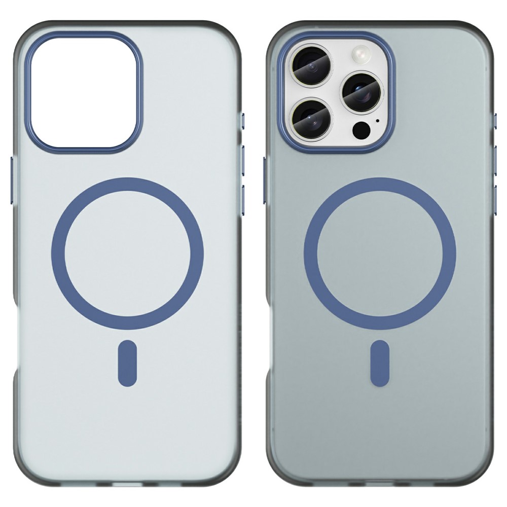  iPhone 16 Pro Max Skal MagSafe Slim Matt Mörk Blå