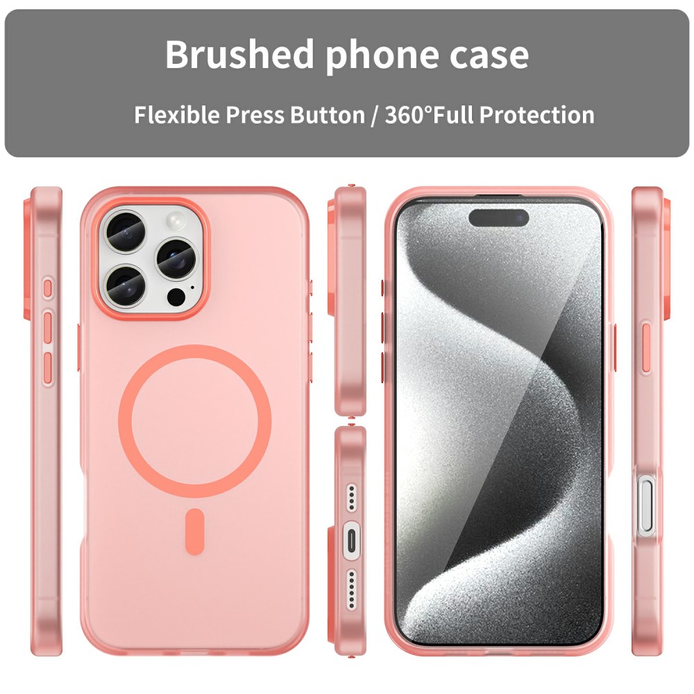  iPhone 16 Pro Max Skal MagSafe Slim Matt Röd