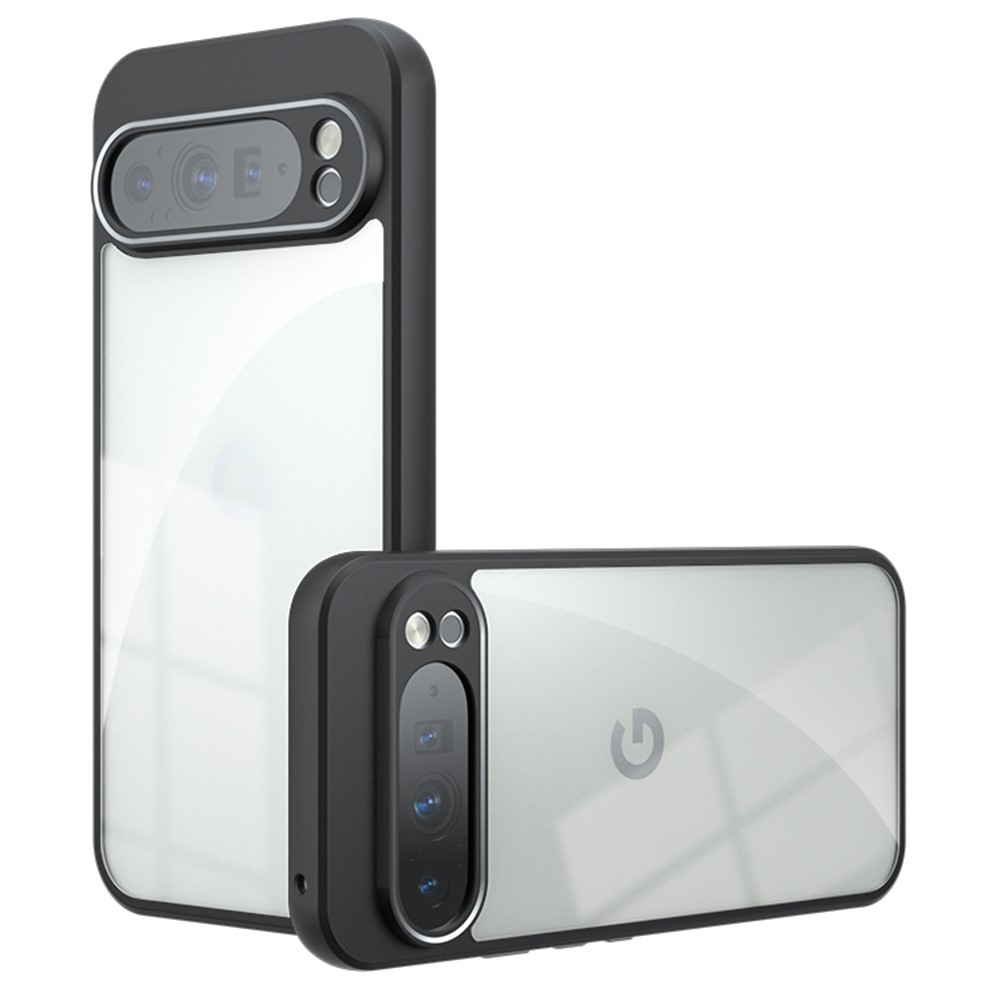 Google Pixel 9 Pro XL Skal Shockproof Hybrid Transparent/Svart