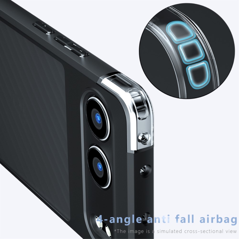  OnePlus Nord 4 Skal Hybrid Matt Svart