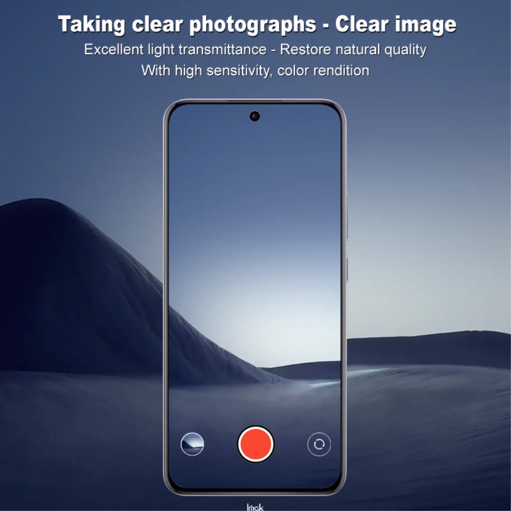 IMAK IMAK OnePlus Nord 4 Linsskydd Härdat Glas Transparent