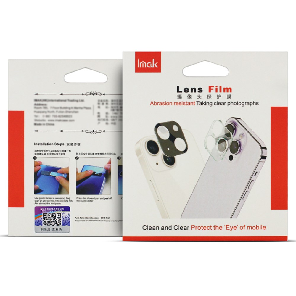 IMAK IMAK OnePlus Nord 4 Linsskydd Härdat Glas Transparent