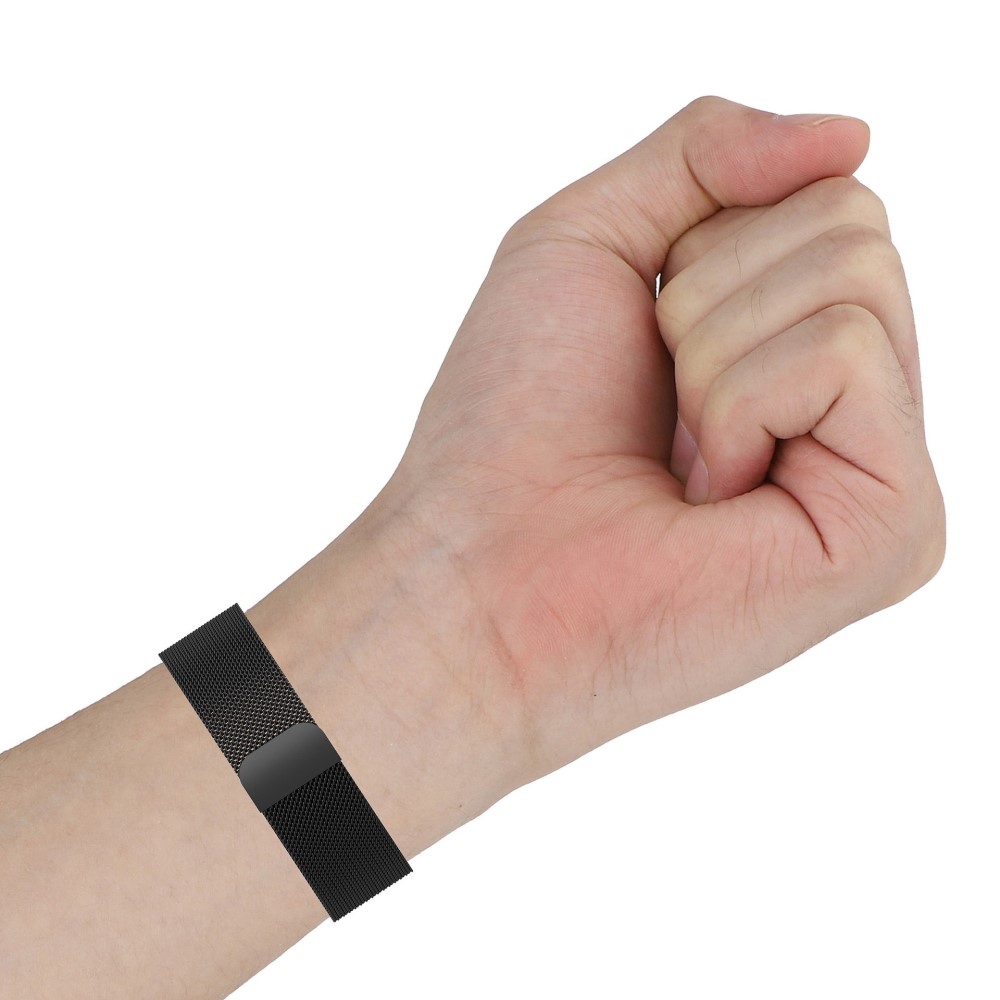  Fitbit Versa 4/Sense 2 Armband Milanese Loop Svart