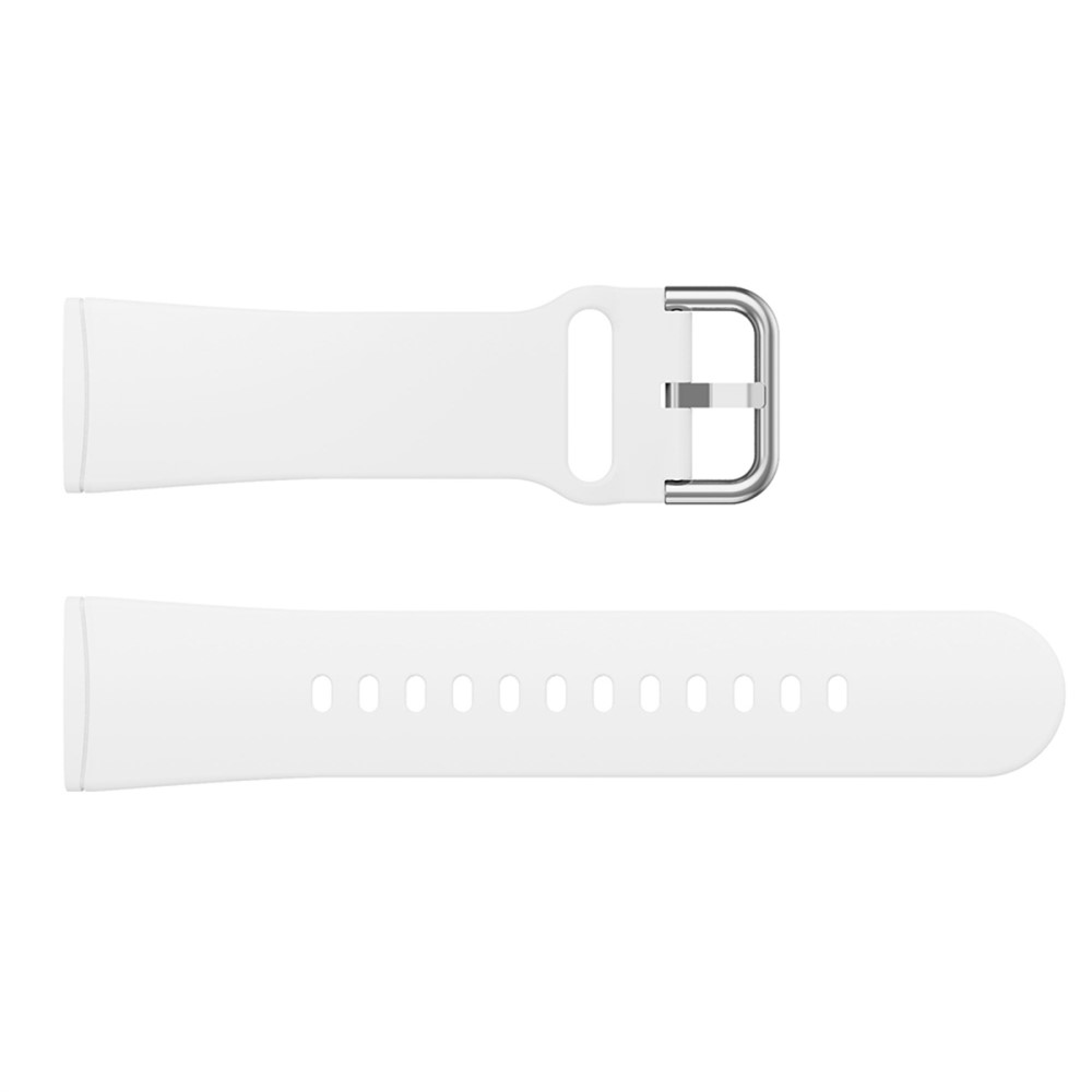  Fitbit Versa 4/Sense 2 Klockarmband Silikon Vit