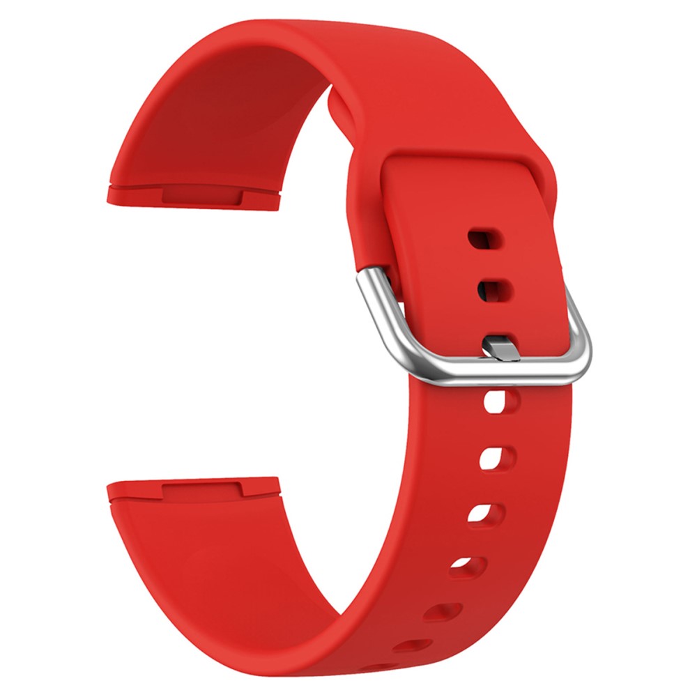  Fitbit Versa 4/Sense 2 Klockarmband Silikon Röd