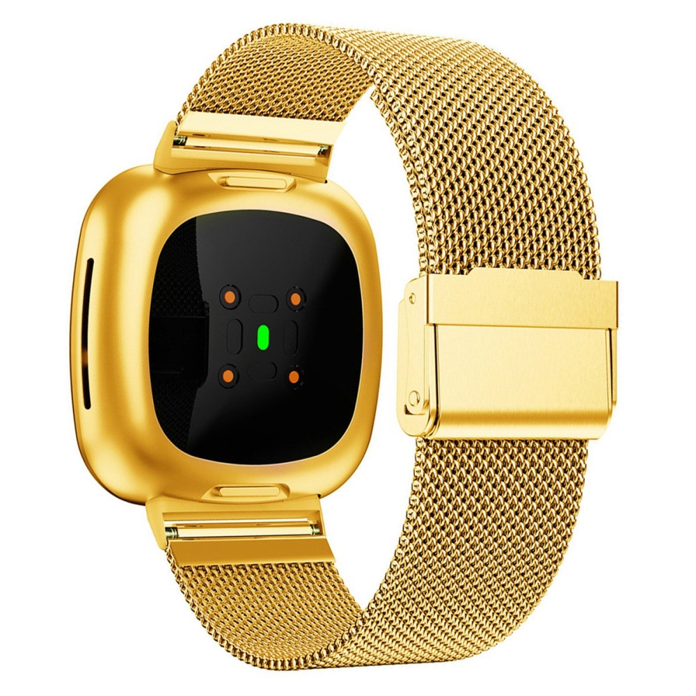  Fitbit Versa 4/Sense 2 Klockarmband Milanese Guld