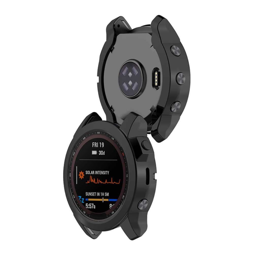  Garmin Fenix 7X/7X Solar Skal TPU Svart