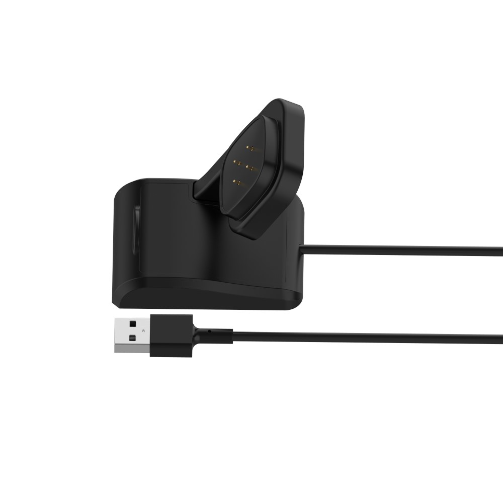  1m Laddare Till Fitbit Versa 4 / 3 / Sense / Sense 2 Svart