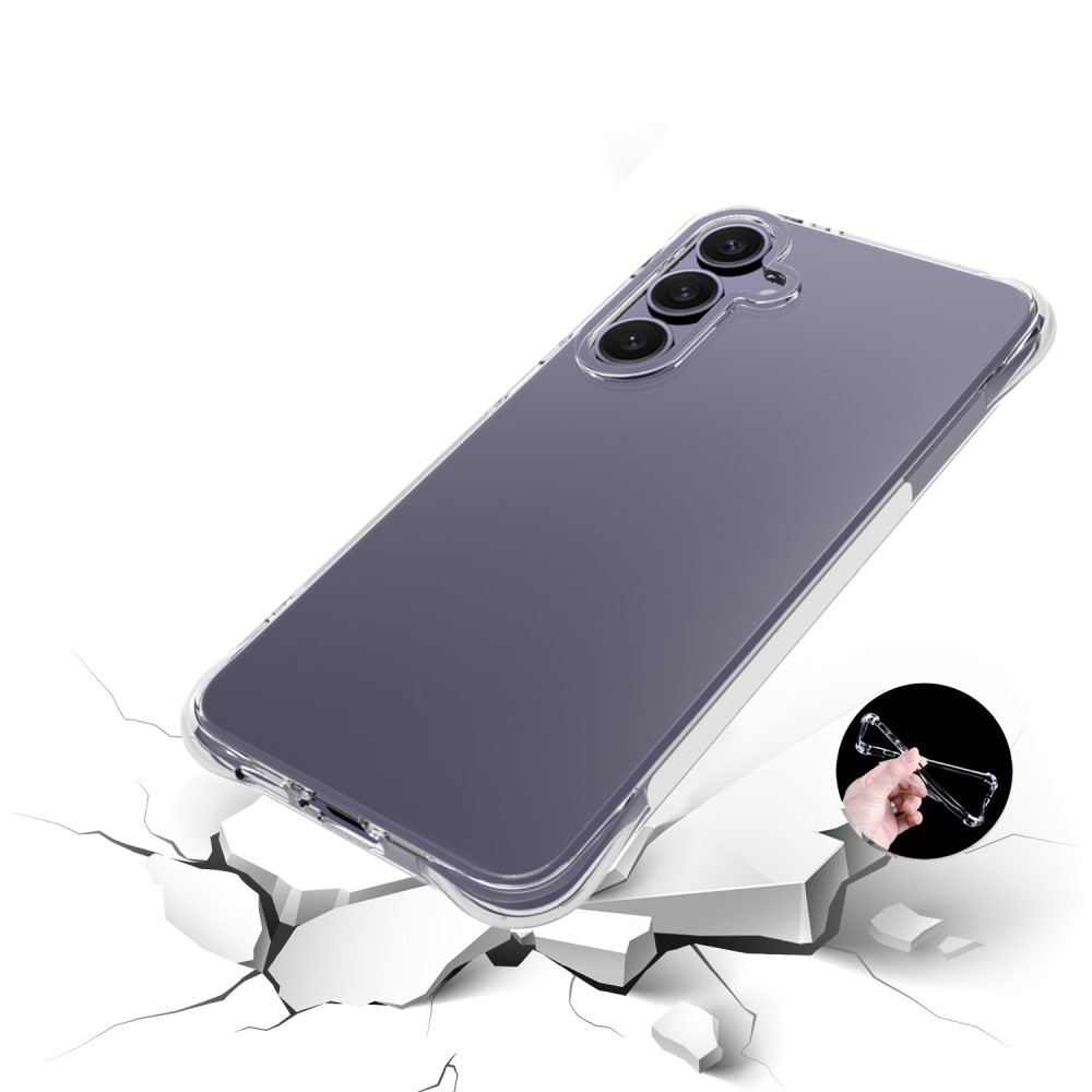  Samsung Galaxy S24 FE Skal TPU Shockproof Transparent