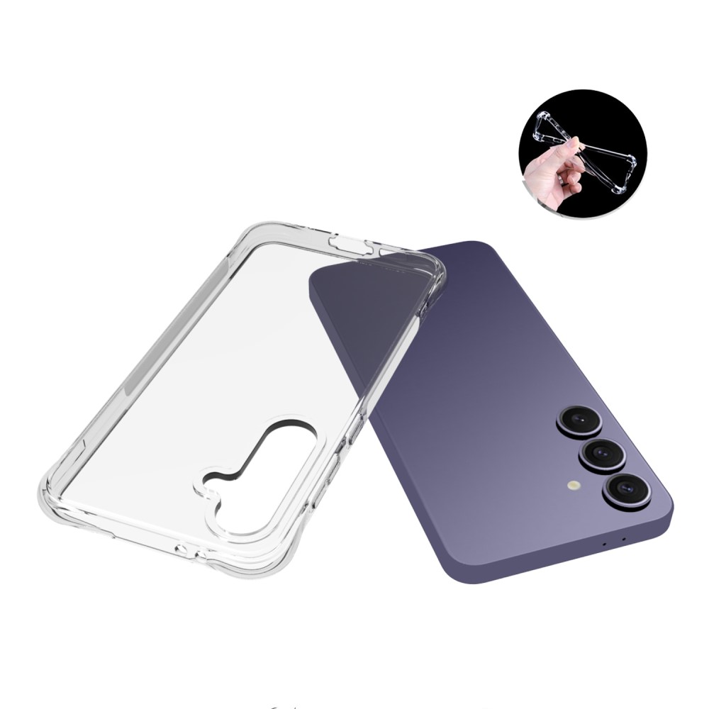  Samsung Galaxy S24 FE Skal TPU Shockproof Transparent