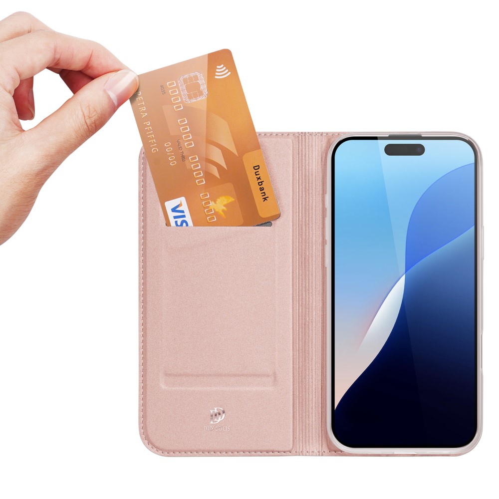 DUX DUCIS DUX DUCIS iPhone 16 Pro Fodral Skin Pro Series Roséguld