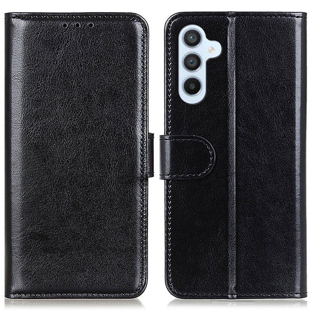  Samsung Galaxy S24 FE Fodral Crazy Horse Retro Svart