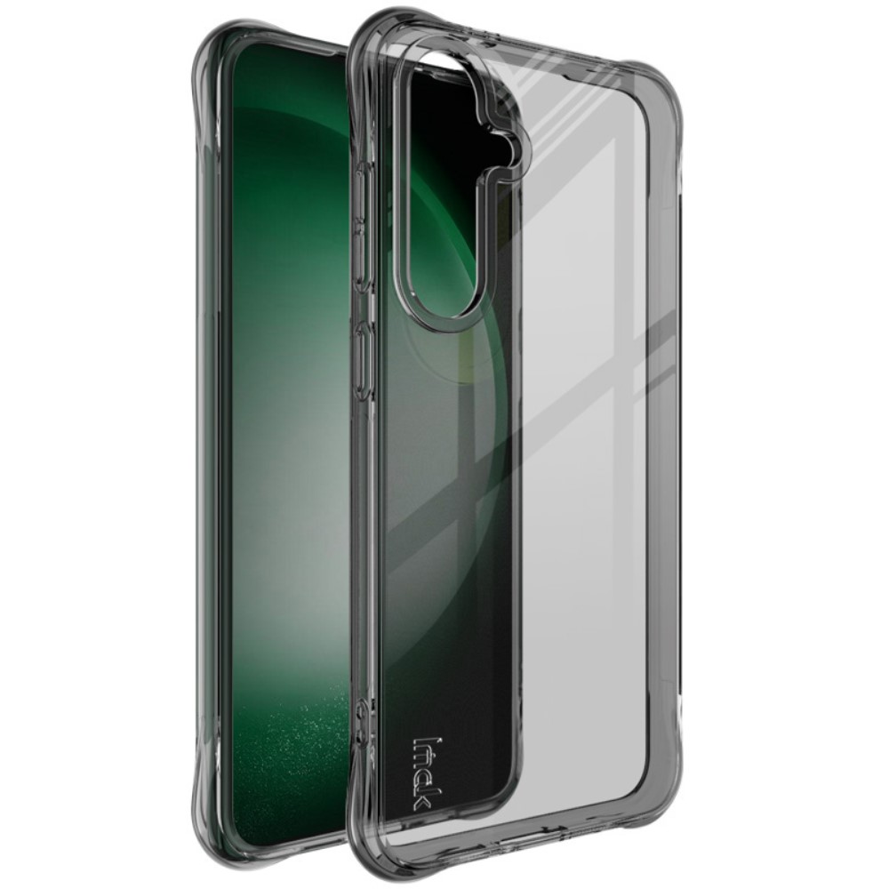 IMAK IMAK Samsung Galaxy S24 FE Skal TPU Shockproof Tonad Svart