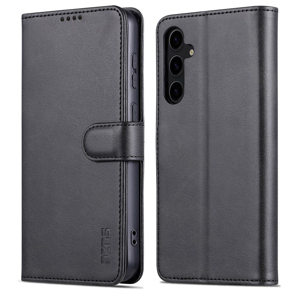 AZNS AZNS Samsung Galaxy S24 FE Fodral Läder Svart