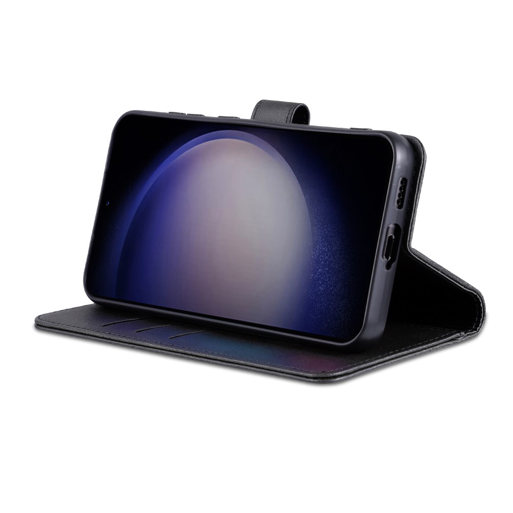 AZNS AZNS Samsung Galaxy S24 FE Fodral Läder Svart