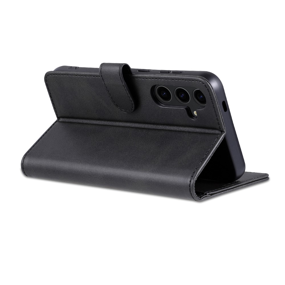 AZNS AZNS Samsung Galaxy S24 FE Fodral Läder Svart