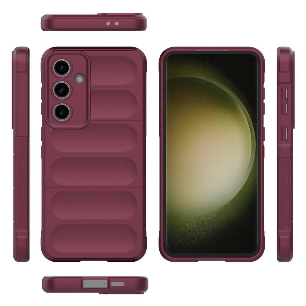  Samsung Galaxy S24 FE Skal Magic Shield Vinröd