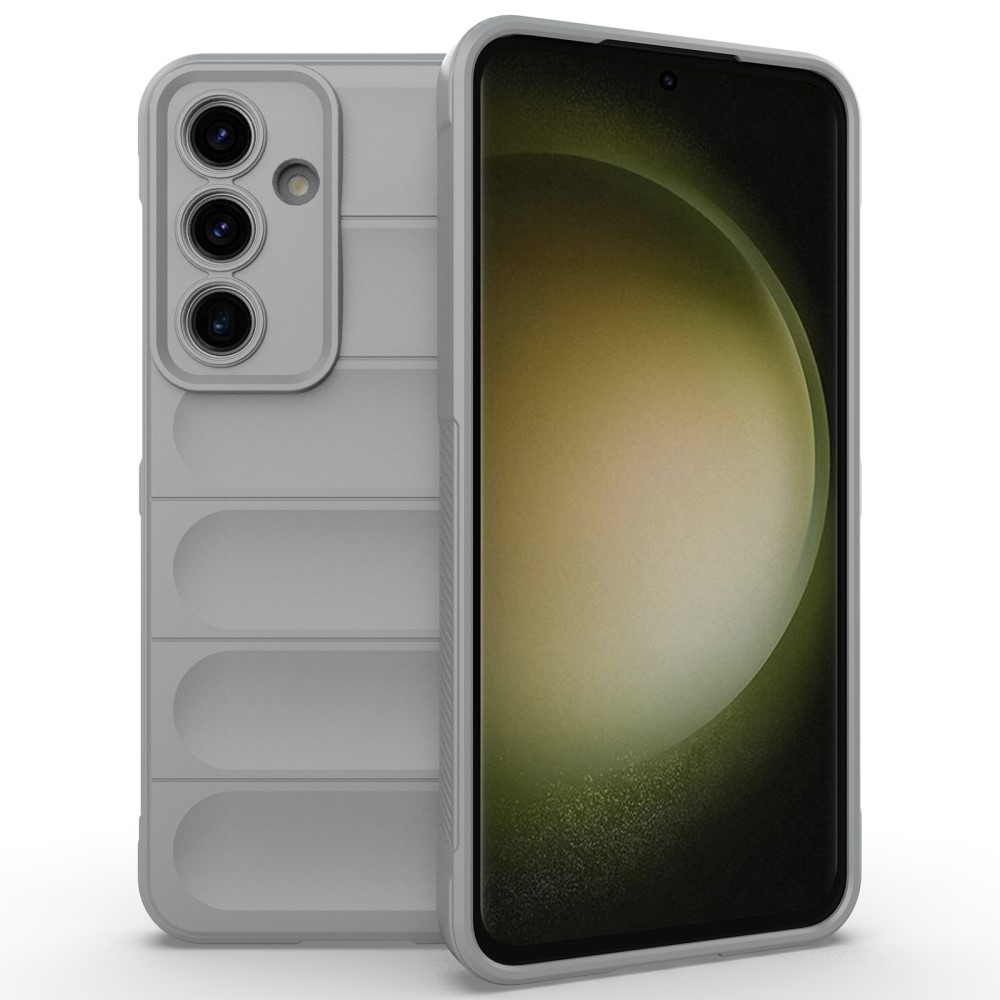  Samsung Galaxy S24 FE Skal Magic Shield Ljus Grå