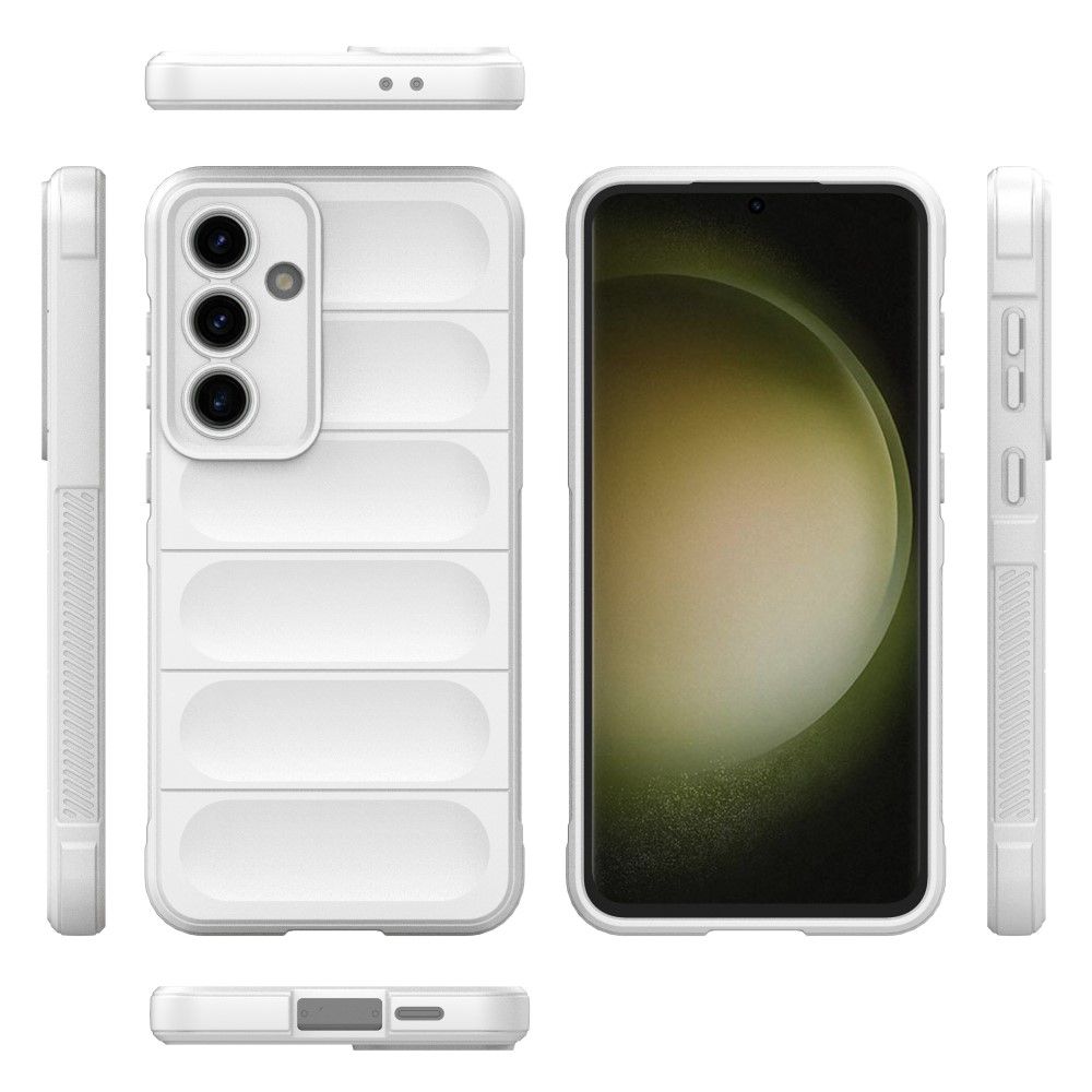  Samsung Galaxy S24 FE Skal Magic Shield Vit