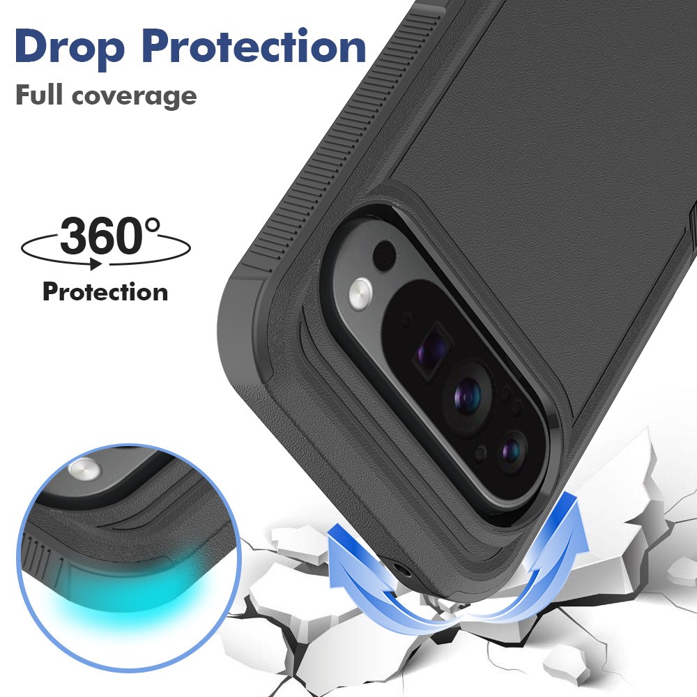  Google Pixel 9 Pro XL Skal Xtreme Shockproof Hybrid Svart