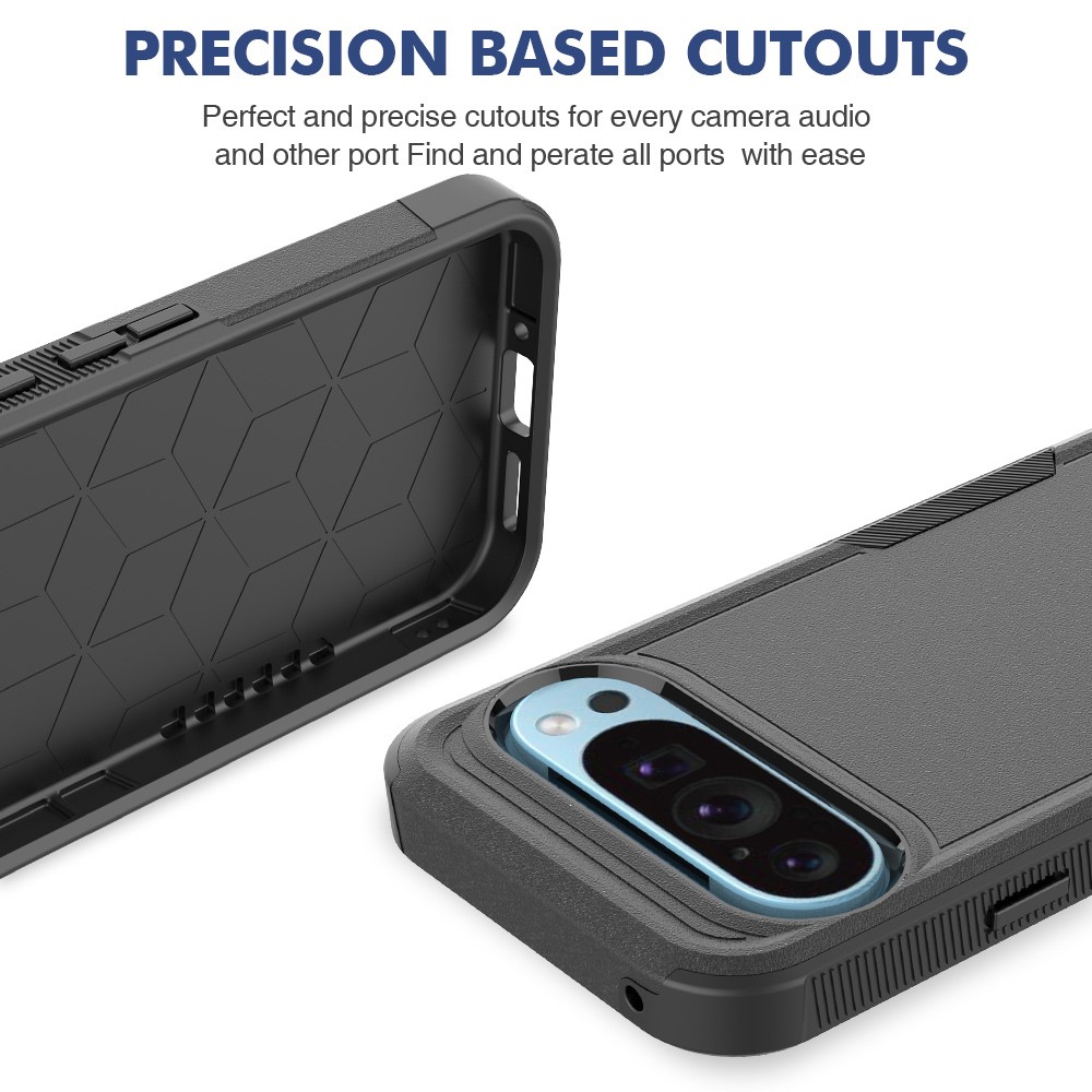  Google Pixel 9/9 Pro Skal Xtreme Shockproof Hybrid Svart