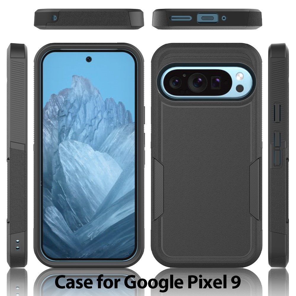  Google Pixel 9/9 Pro Skal Xtreme Shockproof Hybrid Svart