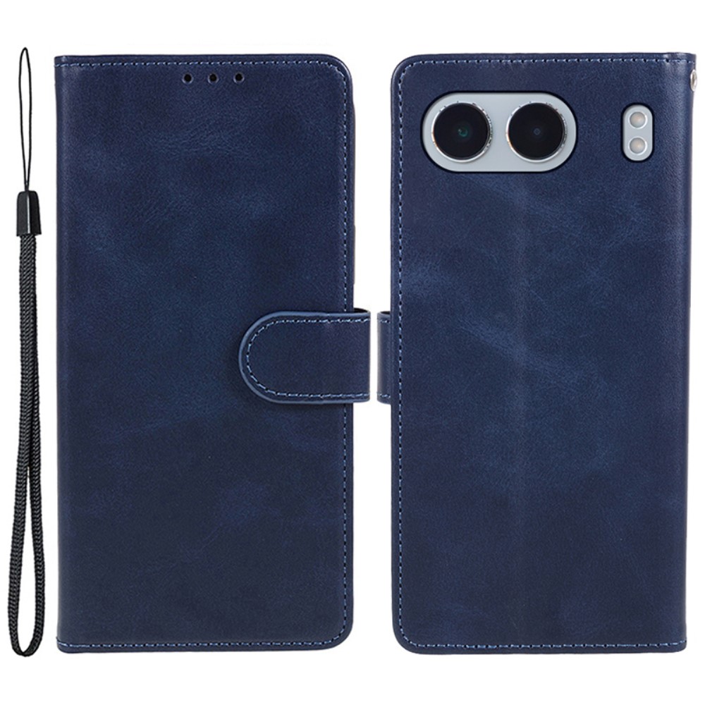  OnePlus Nord 4 Fodral Läder Mörk Blå