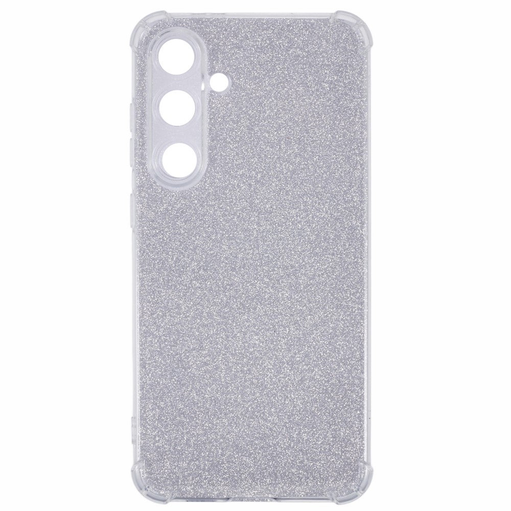  Samsung Galaxy S24 FE Skal Glitter Silver