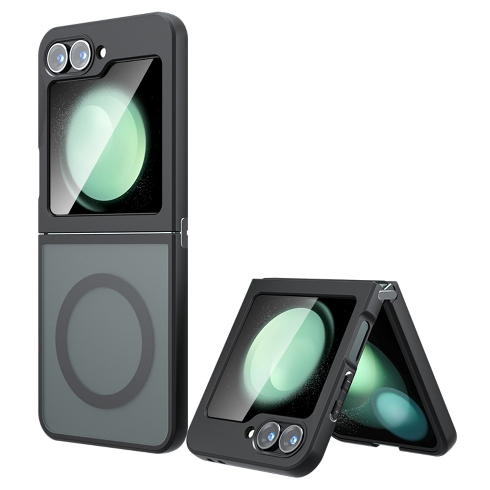  Samsung Galaxy Z Flip 6 / 7 FE Skal MagSafe Skin Feel Svart