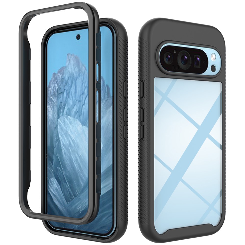  Google Pixel 9/9 Pro Skal Hybrid Defense Svart