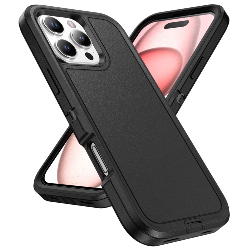  iPhone 16 Pro Skal Xtreme Shockproof Hybrid Svart