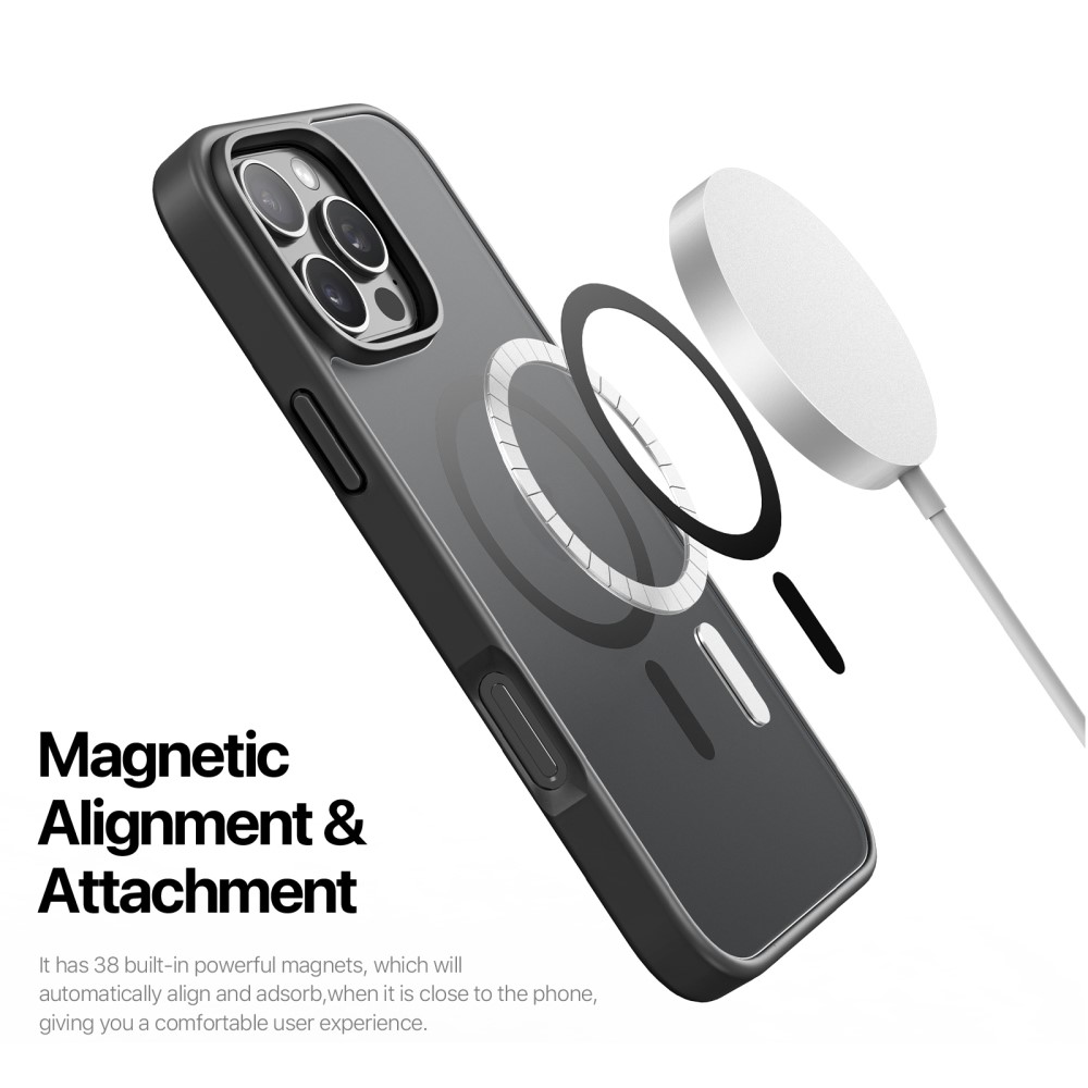 DUX DUCIS DUX DUCIS iPhone 16 Pro Skal MagSafe Yind Series Matt Svart