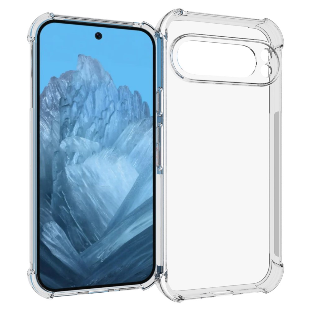  Google Pixel 9/9 Pro Skal Shockproof TPU Transparent