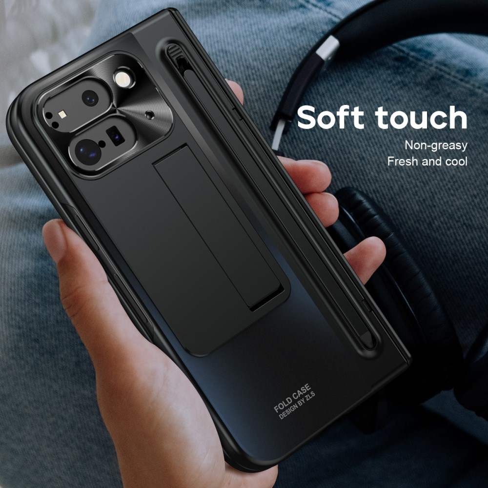  Google Pixel 9 Pro Fold Skal/Skärmskydd Inkl. Penna Svart