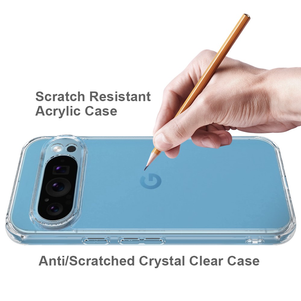  Google Pixel 9 Pro XL Skal Shockproof TPU/Akryl Transparent