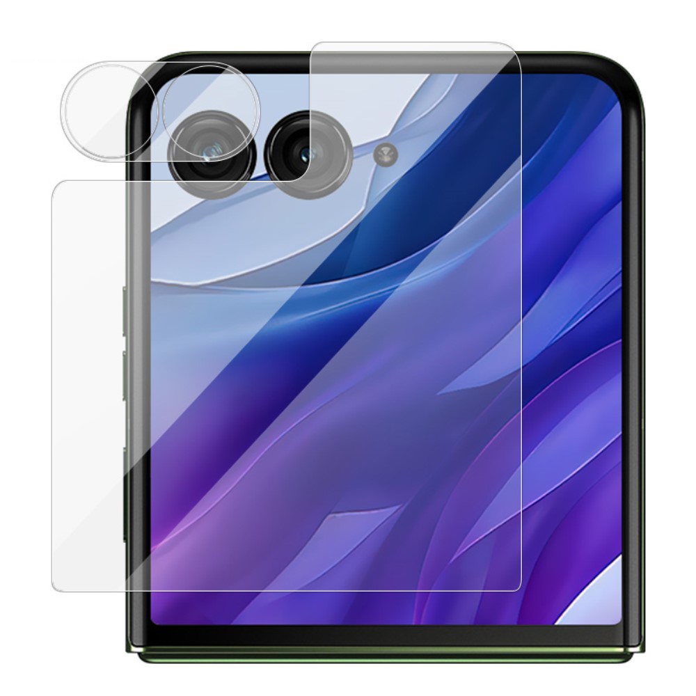IMAK IMAK Motorola Razr 50 Ultra 5G Skärmskydd/Linsskydd Härdat Glas
