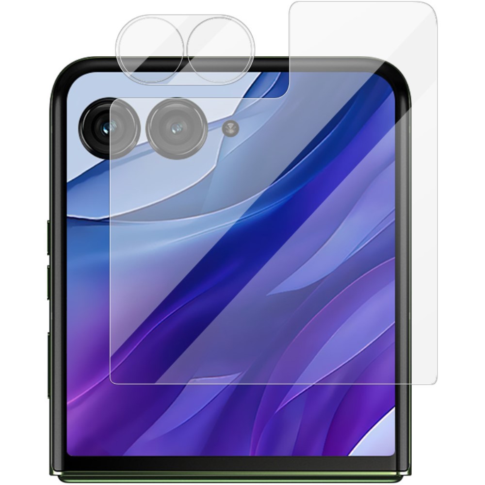 IMAK IMAK Motorola Razr 50 Ultra 5G Skärmskydd/Linsskydd Härdat Glas