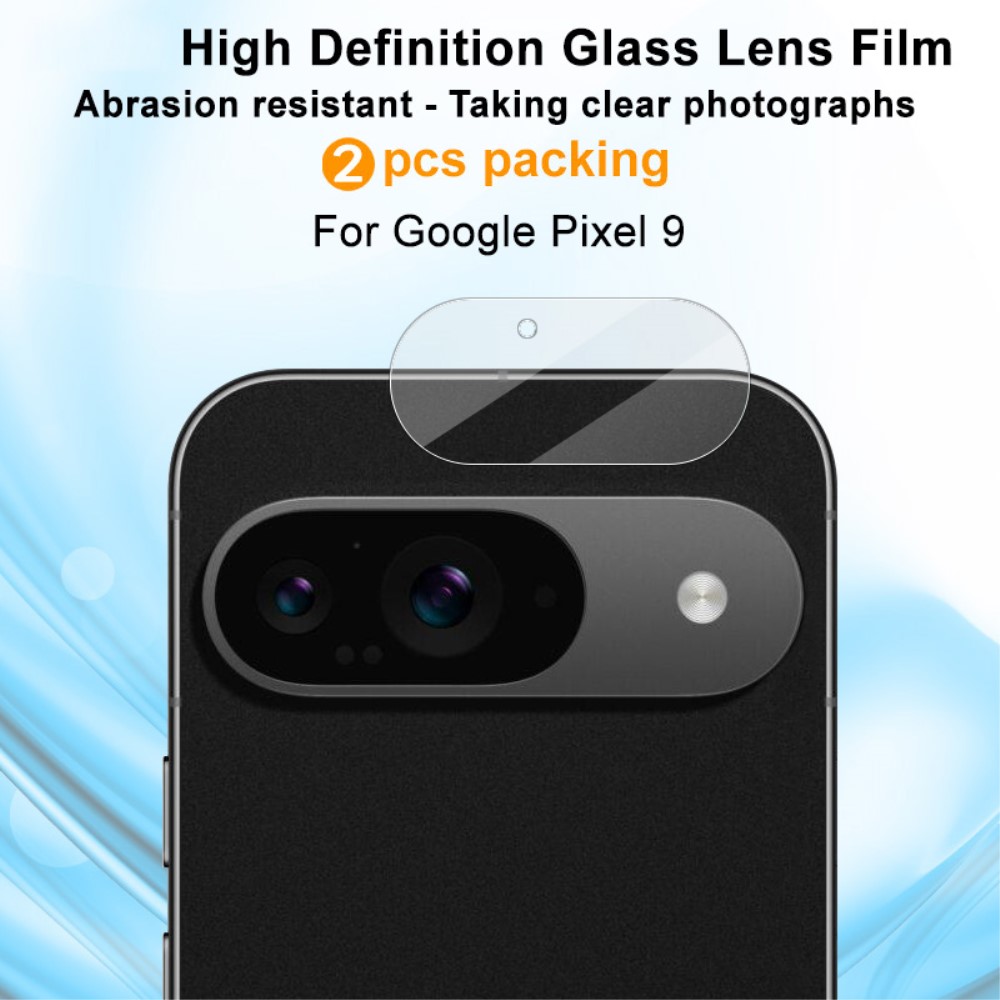IMAK IMAK Google Pixel 9 Linsskydd 2-PACK Härdat Glas