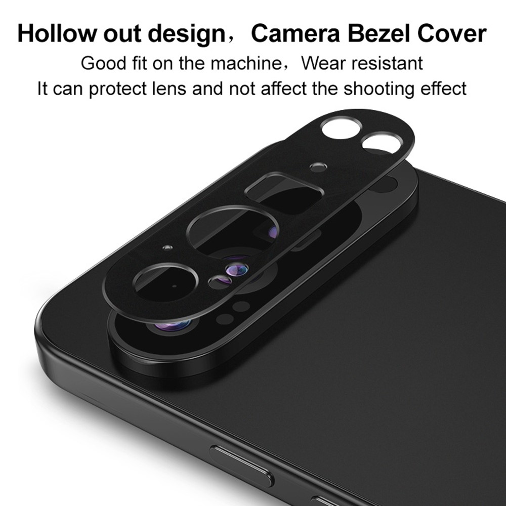 IMAK IMAK Google Pixel 9 Pro XL Linsskydd Metall Svart