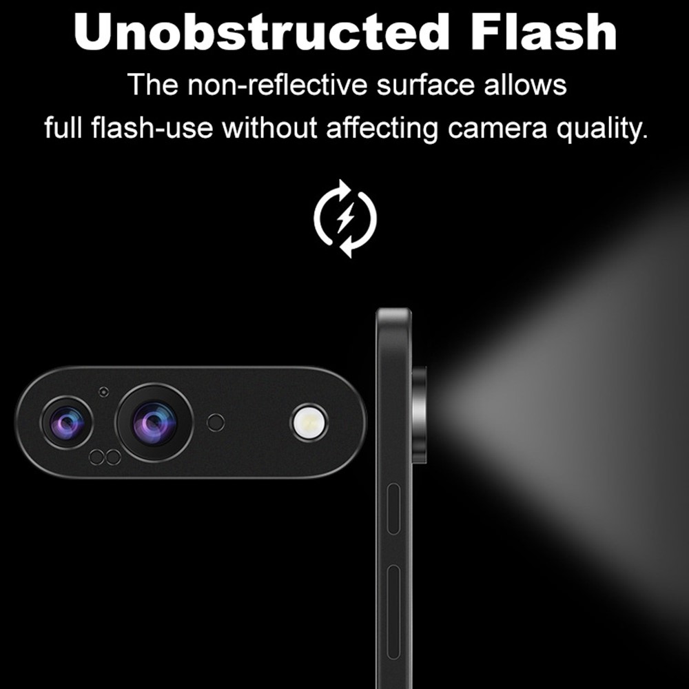 IMAK IMAK Google Pixel 9 Linsskydd Metall Svart