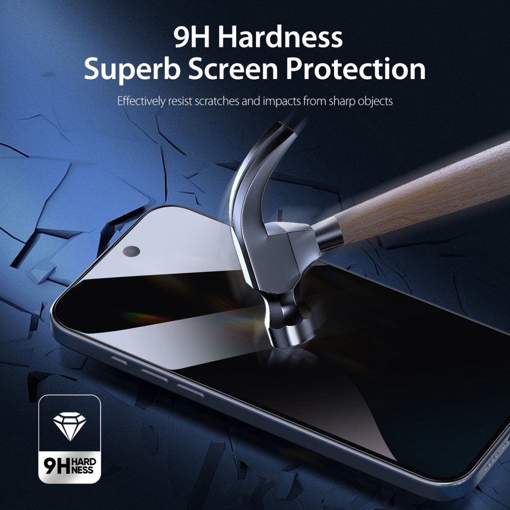DUX DUCIS DUX DUCIS iPhone 16 Skärmskydd Härdat Glas Privacy