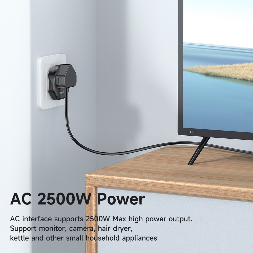 MCDODO MCDODO Universal Reseadapter EU Plugg UK/EU/US