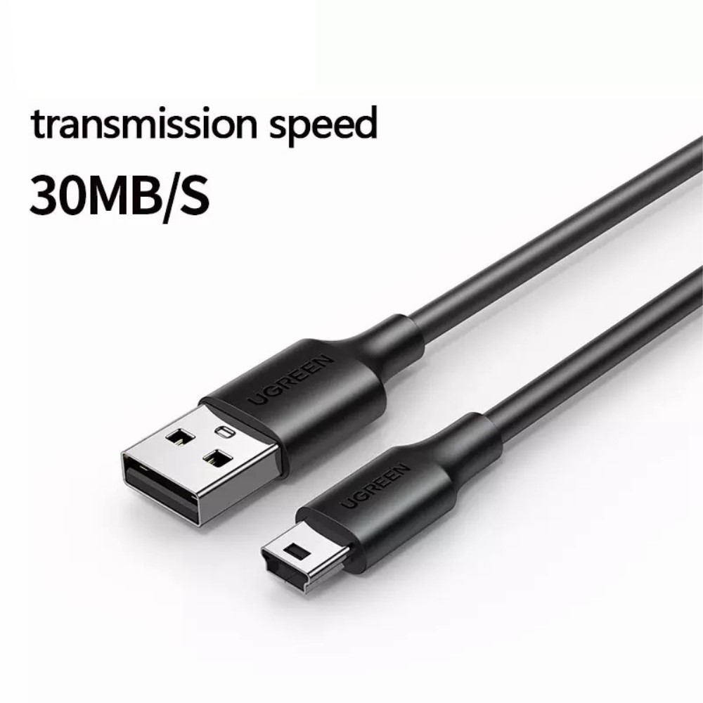 UGREEN UGREEN 3m Mini-USB Kabel Svart