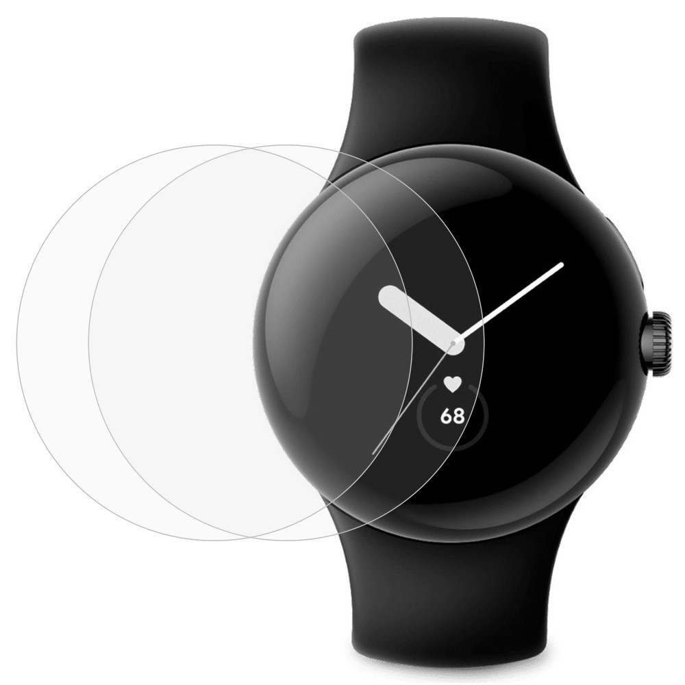  Google Pixel Watch 4 / 3 / 2 41 mm Skärmskydd 2-PACK TPU
