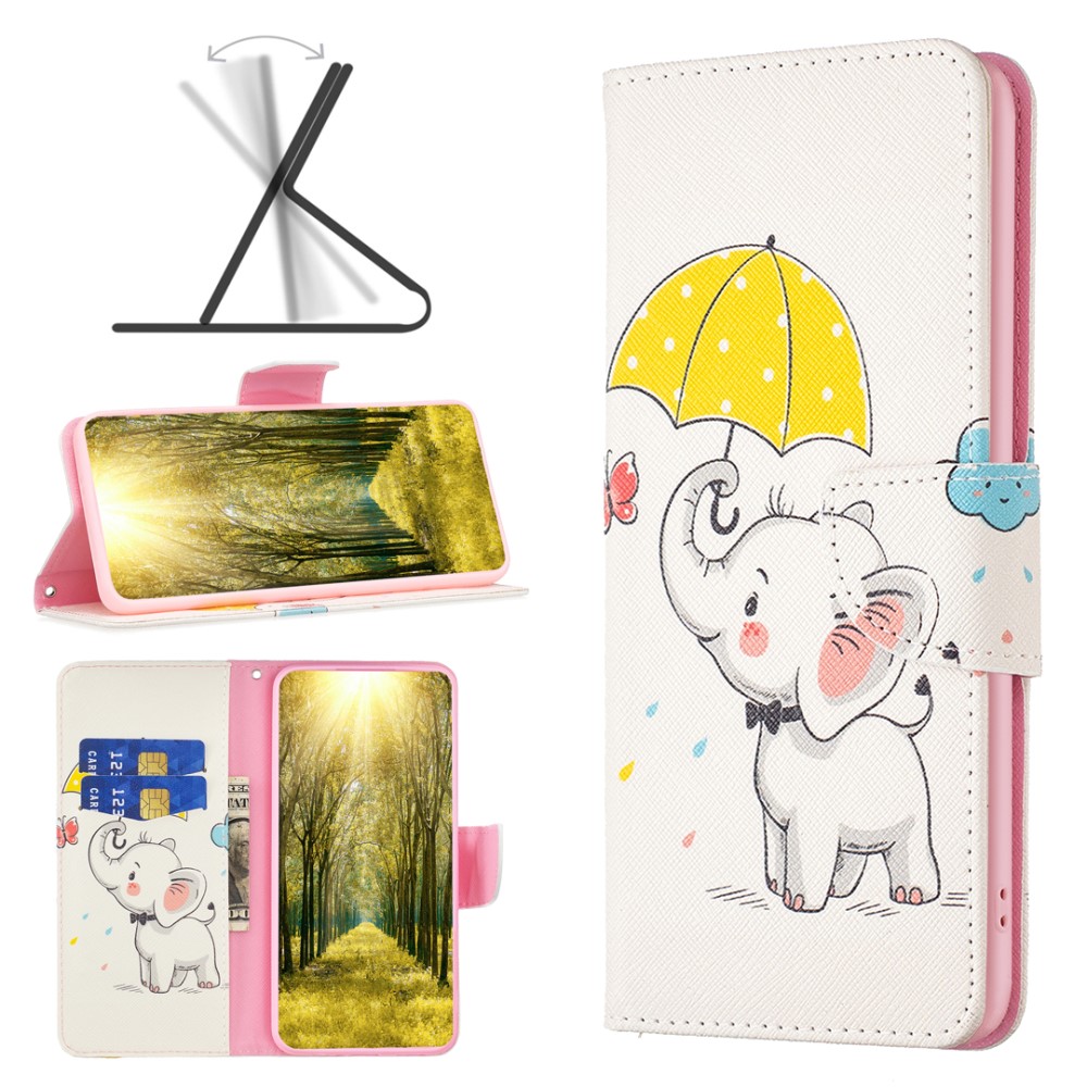  iPhone 16 Fodral Med Tryck Baby Elefant
